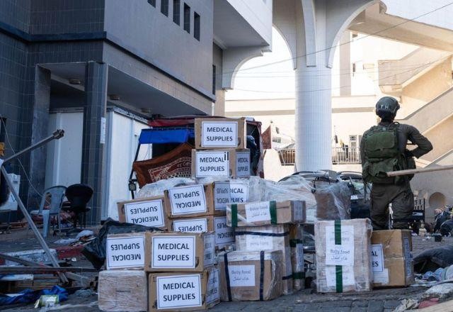Imagem da noticia OMS perde contato com equipe no hospital Al-Shifa após operação israelense
