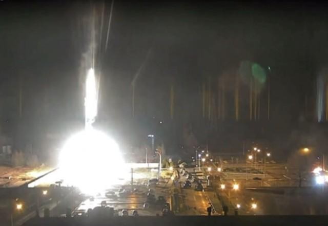 Imagem da noticia Ataque russo provoca incêndio na maior usina nuclear da Europa