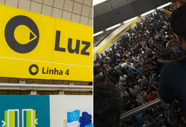 Imagem da noticia Linha 4-Amarela do Metrô de SP tem falha operacional na Estação da Luz nesta quarta (18)