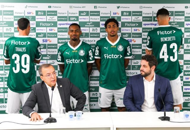 Imagem da noticia Palmeiras rescinde contrato de patrocínio com a Fictor após pedido de recuperação judicial