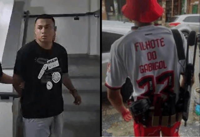 Imagem da noticia Polícia prende traficante conhecido como "Filhote do Gabigol" no Rio de Janeiro