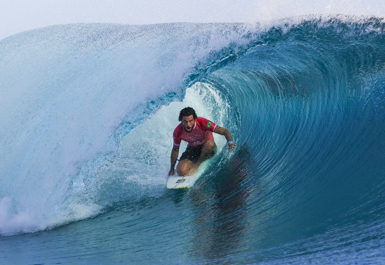 Filipe Toledo perde para surfista japonês e está fora da Olimpíada de Paris