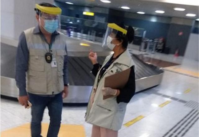 Imagem da noticia Anvisa fiscaliza último voo do Reino Unido para o Brasil