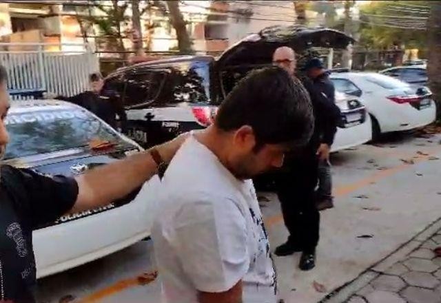 Imagem da noticia SBT News na TV: flamenguista preso pela morte de palmeirense chega em SP