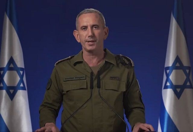 Imagem da noticia Israel diz estar operando com "força total" para se defender de drones e mísseis lançados pelo Irã