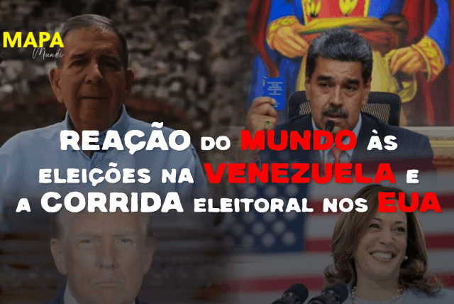 Imagem da noticia Mapa Mundi: EUA dizem que Maduro perdeu as eleições na Venezuela