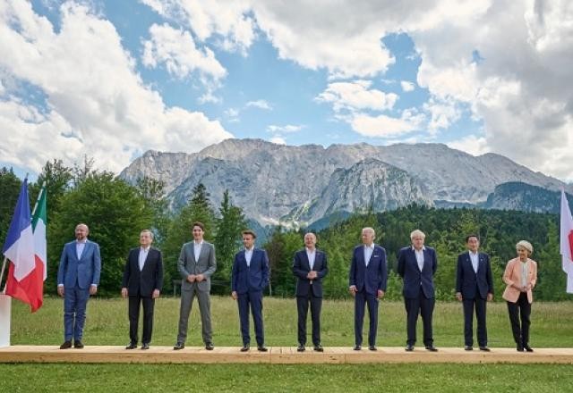Imagem da noticia Mapa Mundi Alemanha: zombaria a Putin e o G7 contra a China