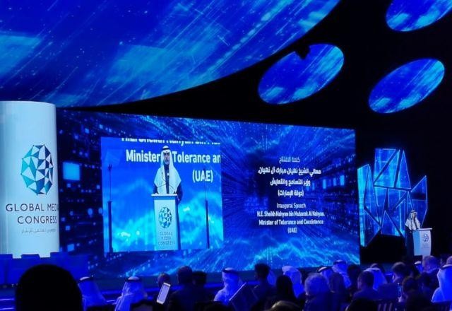 Imagem da noticia No Global Media Congress, autoridades destacam a comunicação como "forma de cooperação e partilha de valores"
