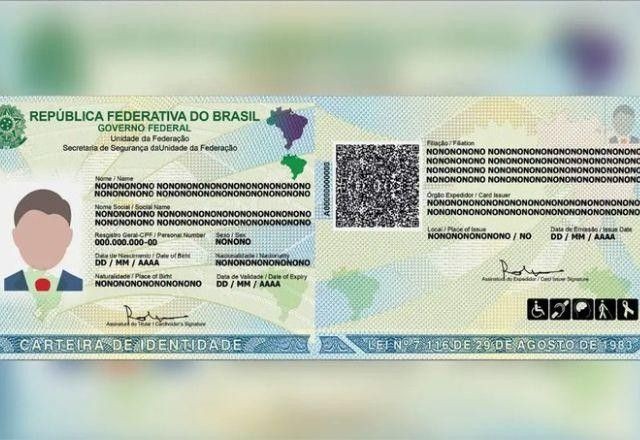 Estados têm até hoje para começar a emitir nova Carteira de Identidade