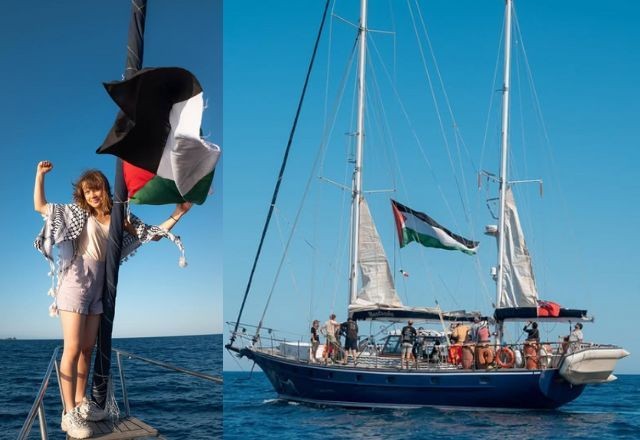 Imagem da noticia Israel diz que impedirá que barco com Greta Thunberg e outros ativistas chegue em Gaza