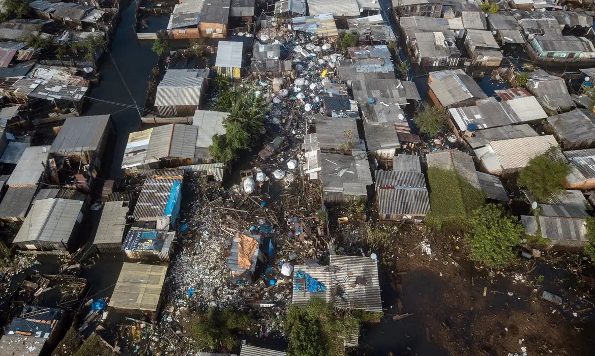 Imagem da noticia Nível do Guaíba fica menor que a inundação pela 1ª vez desde o início das chuvas no RS