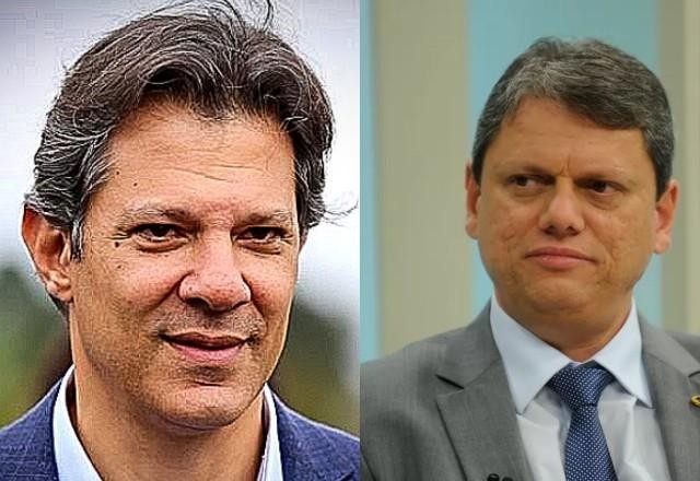 Imagem da noticia Paraná Pesquisas: Haddad lidera em SP com 33,2%; Tarcísio tem 22,5%