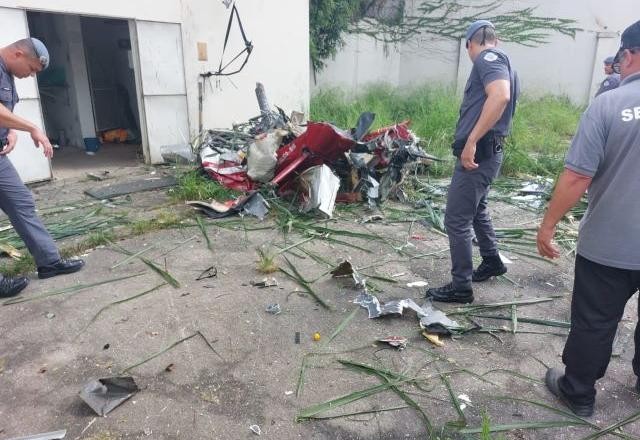 Imagem da noticia Vídeo: veja imagens da queda do helicóptero em São Paulo