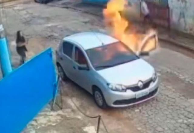 Imagem da noticia Polícia prende homem que ateou fogo e matou marido de funcionária