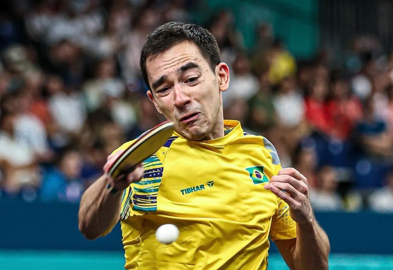 Imagem da noticia Hugo Calderano vence francês e avança às quartas de final do tênis de mesa