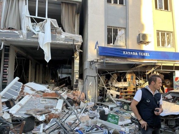 Imagem da noticia Explosão de tanque de propano mata cinco pessoas na Turquia