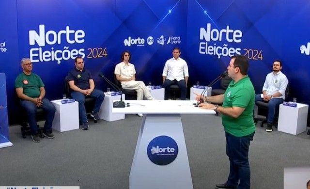 Imagem da noticia Candidatos à Prefeitura de Manaus participam de debate na TV Norte Amazonas, afiliada do SBT