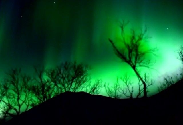 Imagem da noticia SBT presencia a Aurora Boreal em expedição pelo Ártico