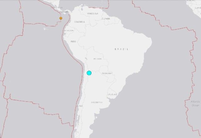 Imagem da noticia SBT News na TV: terremoto de 7,3 graus atinge Chile e é sentido por brasileiros