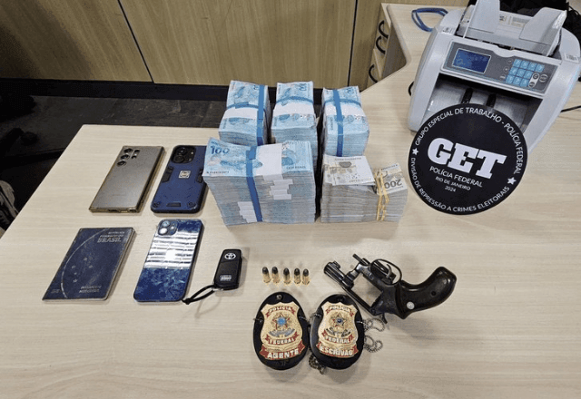 Imagem da noticia Dois homens são presos com R$ 500 mil durante operação contra crimes eleitorais