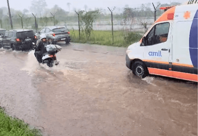 Imagem da noticia Motociclista é encontrado morto após ser arrastado pela enxurrada em Guarulhos