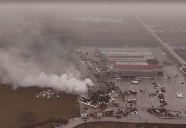 Imagem da noticia Incêndio em fábrica de biscoitos deixa ao menos três mortos e dois desaparecidos na Grécia