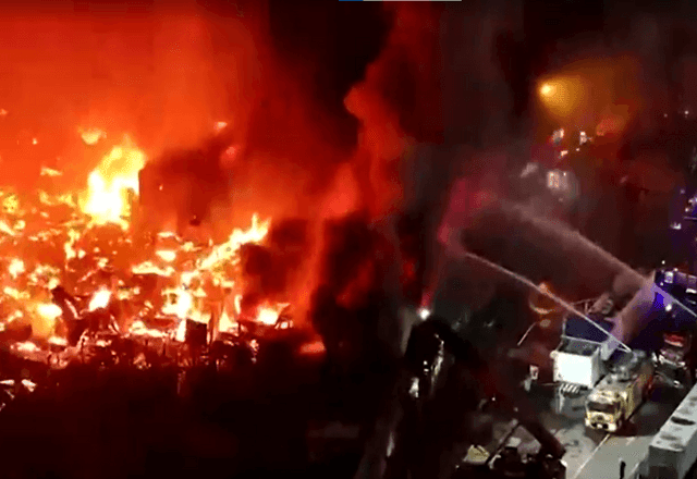 Imagem da noticia Mais de 1.100 famílias ficam desalojadas após incêndio devastador nas Filipinas 