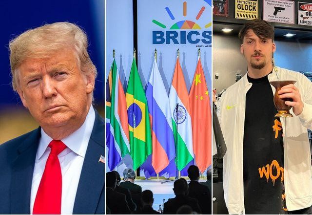 Imagem da noticia Resumo da semana: Trump fichado, expansão do Brics e Jair Renan na mira da polícia
