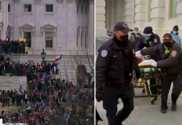 Imagem da noticia 4 mortos e 52 presos, após a invasão ao Capitólio dos EUA