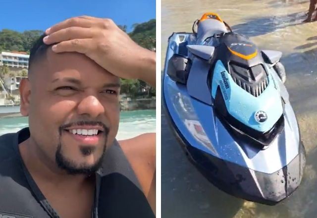 Imagem da noticia Bombeiros buscam desaparecido no mar após acidente com moto aquática no RJ