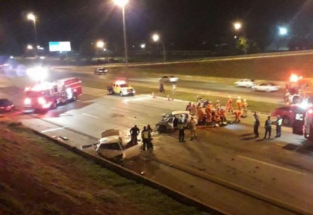 DF: grávida e adolescente morrem após grave acidente de trânsito