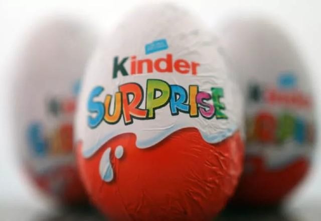 Anvisa proíbe venda dos chocolates Kinder no Brasil