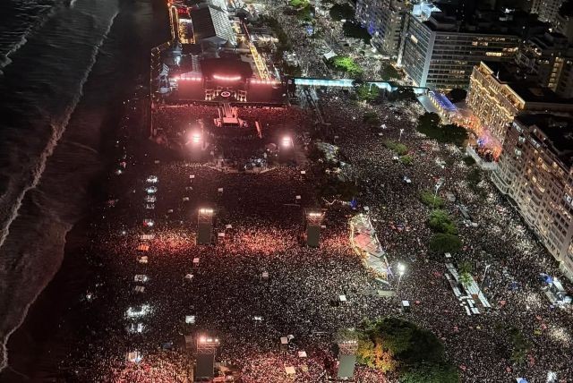 Imagem da noticia Segunda ameaça de bomba é identificada antes de show de Lady Gaga
