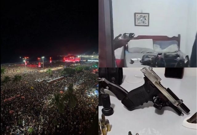 Imagem da noticia Vídeo: Polícia diz ter impedido ataque a bomba durante show da Lady Gaga em Copacabana