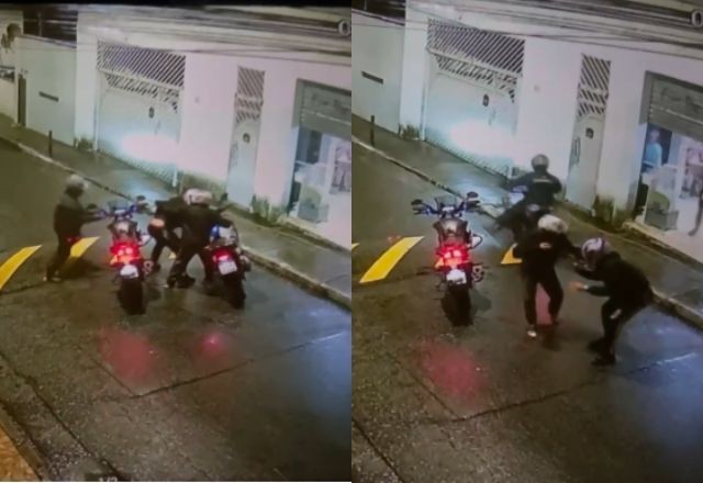 Imagem da noticia Vídeo: Sem resistir, homem entrega moto de luxo para assaltante e é morto por disparo em SP