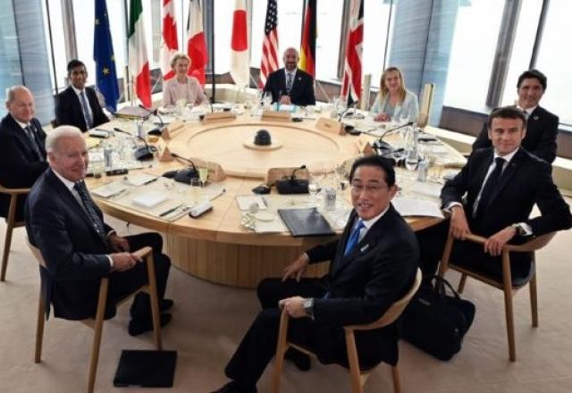 Imagem da noticia Guerra na Ucrânia dominou debates e reuniões na cúpula do G7