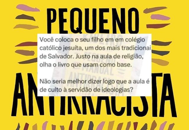 Mãe critica escola de Salvador por uso de livro antirracista