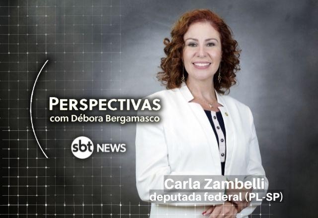 Imagem da noticia Perspectivas recebe a deputada federal Carla Zambelli (PL-SP)