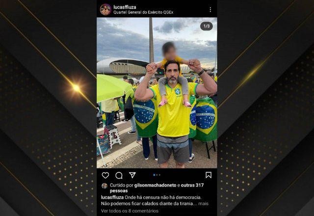 Imagem da noticia Diretor de negócios da Apex faz protestos em frente ao QG do Exército