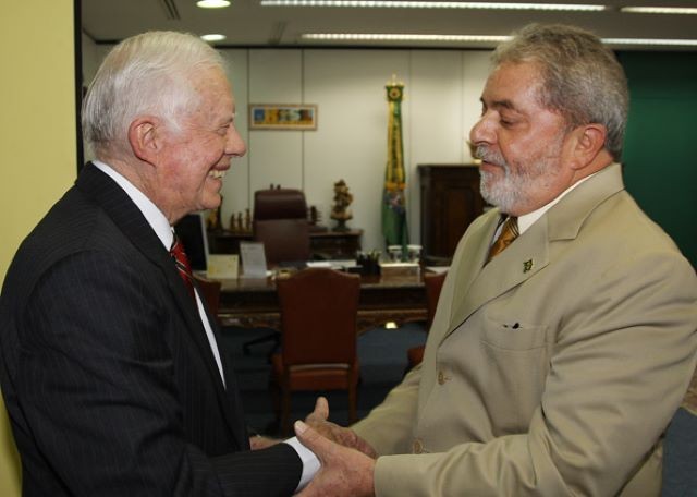Imagem da noticia Lula lamenta morte de Jimmy Carter: "amante da democracia e defensor da paz"