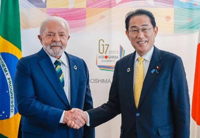 Imagem da noticia Lula propõe "relação mais produtiva" em reunião com premiê do Japão