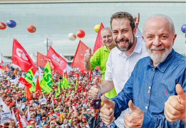 Imagem da noticia Bolo no Boulos: pane em avião fez Lula desmarcar mais um compromisso com candidato do Psol