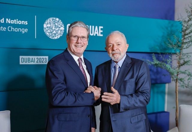 Imagem da noticia Lula parabeniza novo premiê do Reino Unido: "Conte com o Brasil"