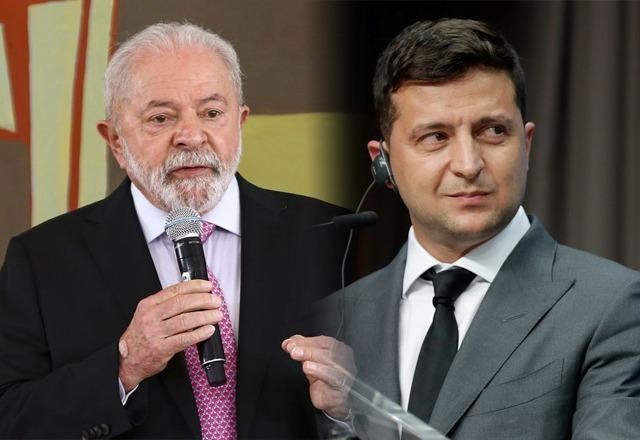 Imagem da noticia "Lula quer ser original" sobre plano de paz, diz Zelensky