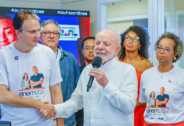 Imagem da noticia Enem 2024: Lula deseja "boa prova" e reforça importância de inscritos saírem com antecedência de casa