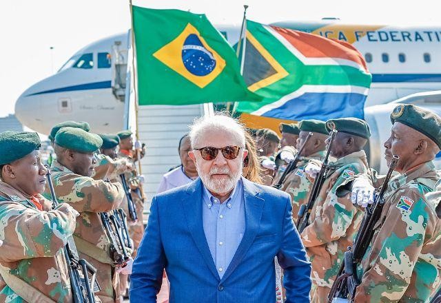 Imagem da noticia "Não podemos aceitar um neocolonialismo verde", diz Lula na Cúpula do Brics