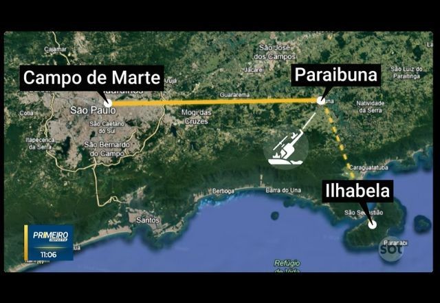 Imagem da noticia Polícia Militar esclarece informações sobre helicóptero desaparecido