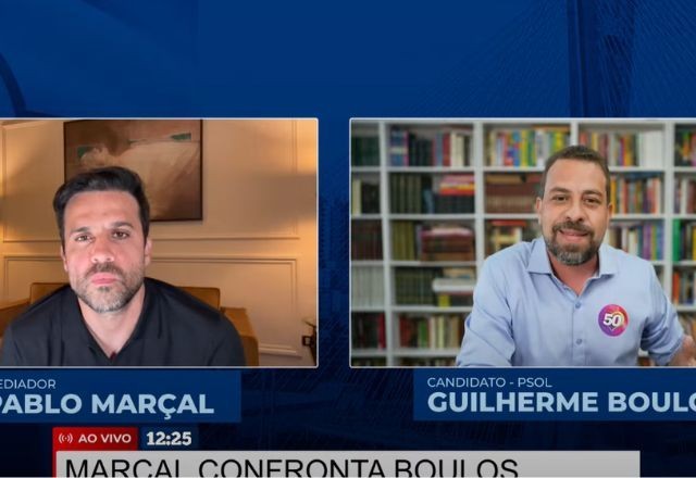 Imagem da noticia Boulos participa de "entrevista de emprego" com Marçal para conquistar eleitores; Nunes recusou convite