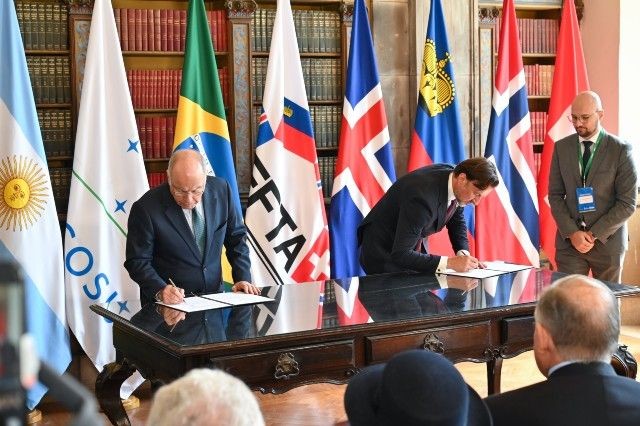 Imagem da noticia Mercosul assina acordo com EFTA e Alckmin defende livre comércio diante de tarifaço dos EUA