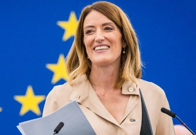 Imagem da noticia Roberta Metsola é reeleita presidente do Parlamento Europeu